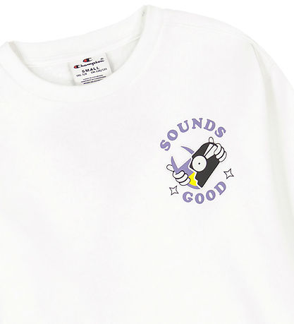 Champion Sweatshirt - Crewneck - Hvid