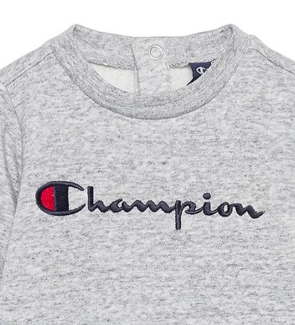 Champion Sweatst - Sweatshirt/Sweatpants - Gr Melange/Navy