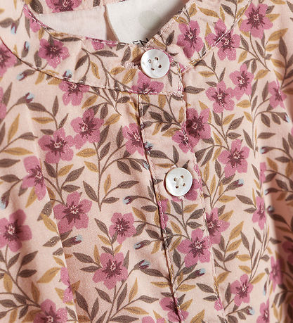 En Fant Skjortebluse - Flower Woven - Rose Dust