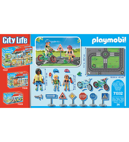 Playmobil City Life - Cykeltrning - 71332 - 34 Dele