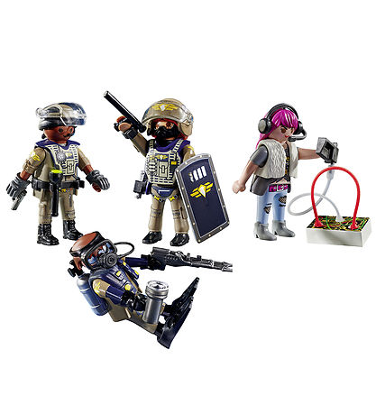 Playmobil City Action - SWAT-Figurst - 71146 - 37 Dele