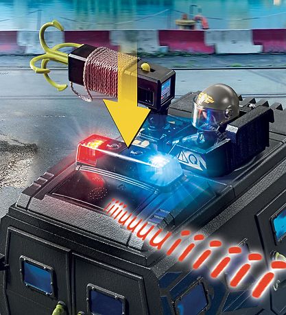 Playmobil City Action - SWAT-ATV - 71144 - 73 Dele