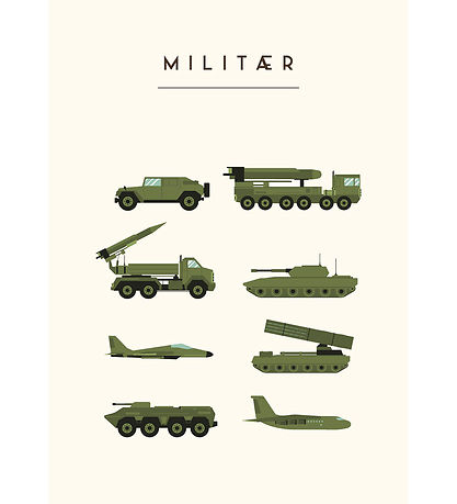 Citatplakat Plakat - Brneplakat - Militr - A3