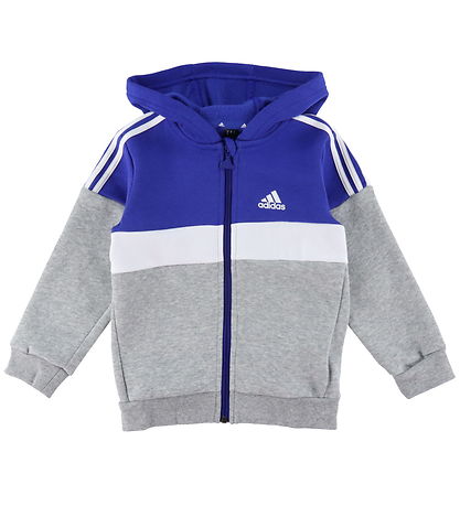 adidas Performance Sweatst - I 3S TIB FL TS - Bl/Gr/Hvid