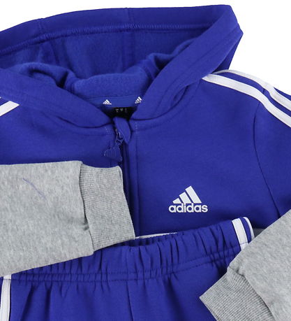 adidas Performance Sweatst - I 3S TIB FL TS - Bl/Gr/Hvid