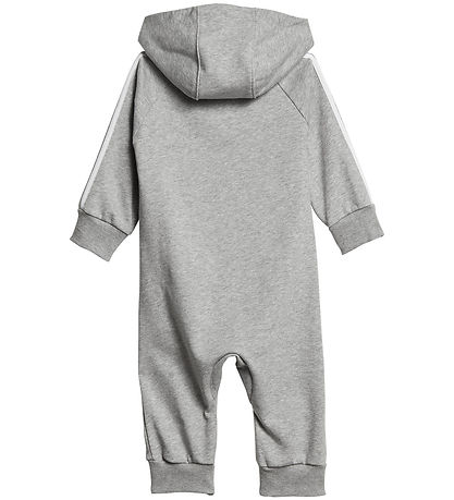 adidas Performance Heldragt - I 3S FT ONESIE - Gr/Hvid