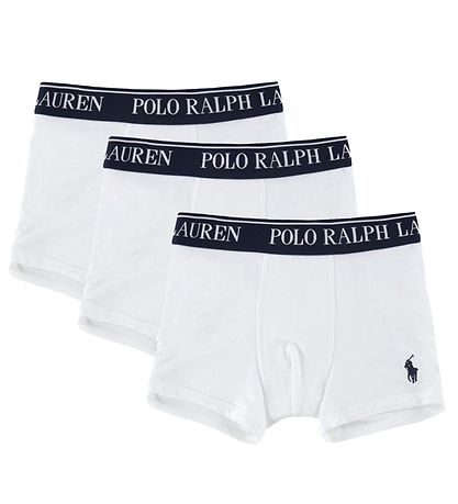 Polo Ralph Lauren Boxershorts - 3 -pak - Hvid