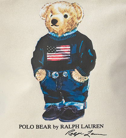 Polo Ralph Lauren Shopper - Hvid m. Bamse
