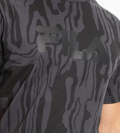 Fila T-shirt - Bethau - Camouflage Sort/Gr