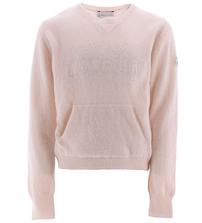 Moncler Bluse - Uld - Dusty Rose m. Slv