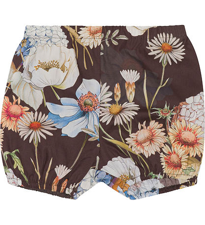 Christina Rohde Bloomers - Brun m. Blomster