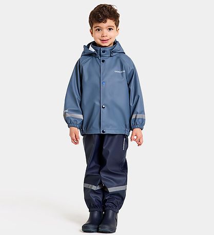 Didriksons Regntj m. Seler - PU - Slaskeman - True Blue