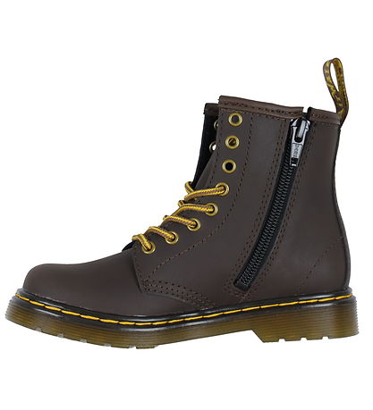 Dr. Martens Stvler - 1460 J Wildhorse Lamper - Dark Brown