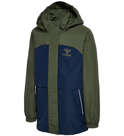 Hummel Skaljakke - hmlMonsun Tex - Olive Night