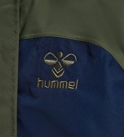 Hummel Skaljakke - hmlMonsun Tex - Olive Night