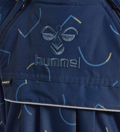 Hummel Flyverdragt - hmlMoon Tex - Black Iris m. Print