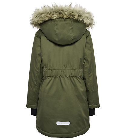 Hummel Vinterjakke - hmlAlma Tex - Olive Night