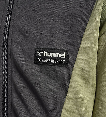 Hummel Cardigan - hmlMarty Zip Jacket - Asphalt
