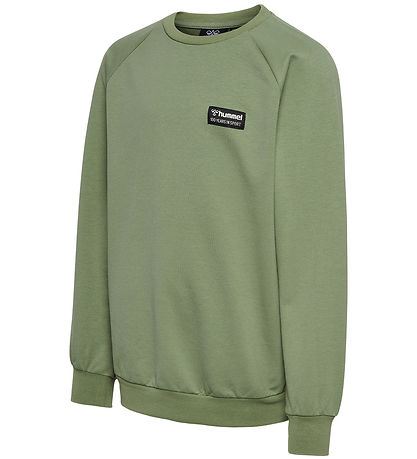 Hummel Sweatshirt - hmlGlen - Oil Green