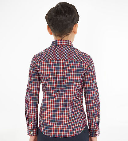 Tommy Hilfiger Skjorte - Check - Deep Indigo/Multi