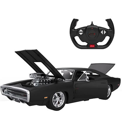 Rastar Fjernstyret Bil Lys/Lyd - 1970 Dodge Charger R/T - 1:16