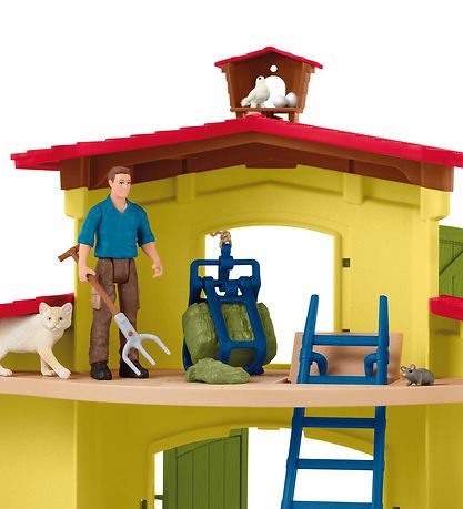 Schleich Farm World - 50x16x30 cm - Stor Bondegrd 42605 - Gul