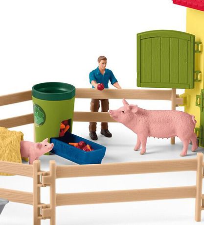 Schleich Farm World - 50x16x30 cm - Stor Bondegrd 42605 - Gul