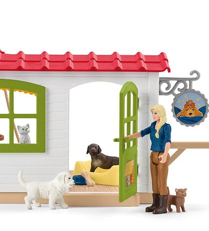 Schleich Farm World - 22x20x17 cm - Kledyrshotel 42607