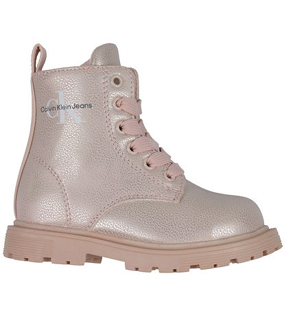 Calvin Klein Stvler - Lace-Up - Metallisk Rosa