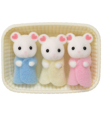 Sylvanian Families - Marshmallow Mouse Triplets - 5337