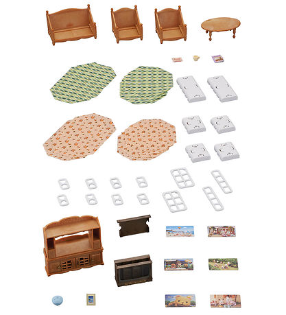 Sylvanian Families - Comfy Living Room Set - 5339