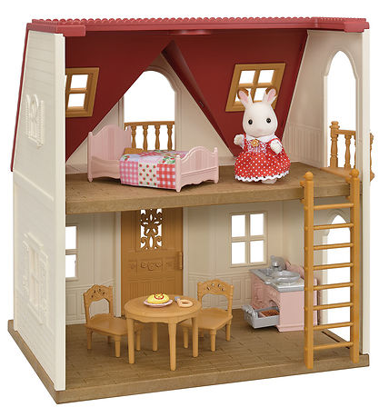 Sylvanian Families - Red Roof Cosy Cottage Starter Home - 5567