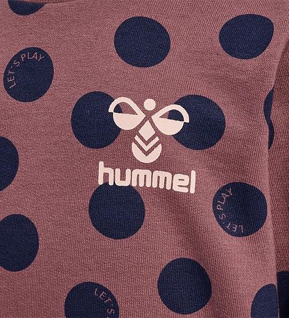 Hummel Sweatshirt - hmlAlbi - Rose Brown