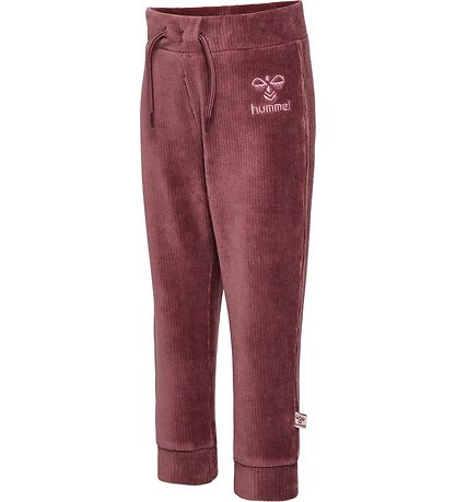 Hummel Fljlsbukser - hmlCordy - Rose Brown