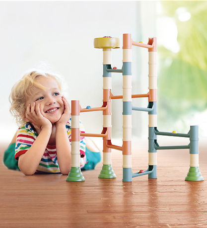 Quercetti Kuglebane - Migoga Marble Run Playbio - 49 Dele - 8653