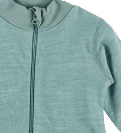 Joha Cardigan - Uld/Bambus - Grøn