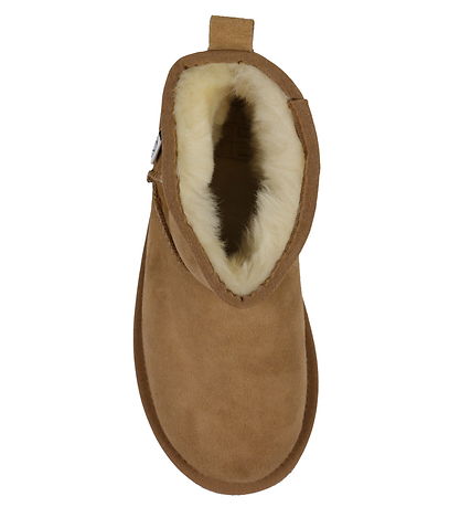 Rosemunde Bamsestvler - Shearling - Almond