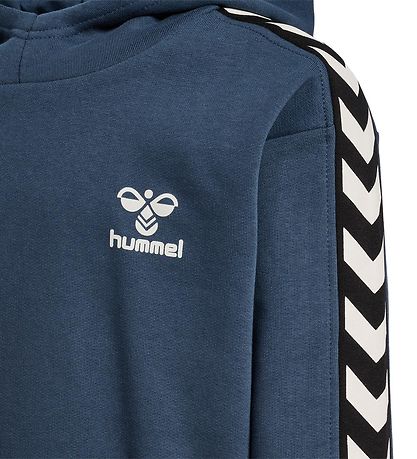 Hummel Hættetrøje - hmlTakao - Dark Denim