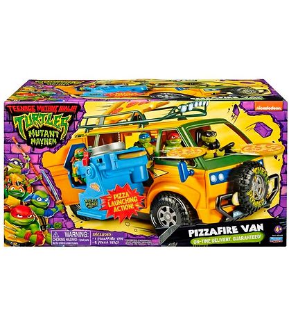 Turtles Bil - 36 cm - Pizzafire Van