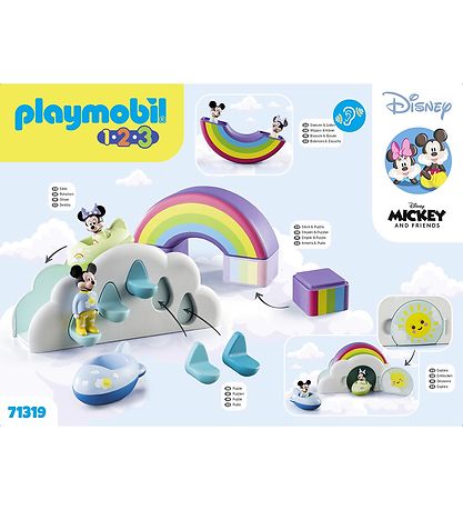 Playmobil 1.2.3 & Disney - Mickeys & Minnies Skyhus - 71319 - 16