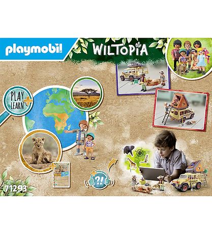 Playmobil Wiltopia - Med ATW Inde Hos Lverne - 71293 - 98 Dele