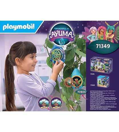 Playmobil Ayuma - Moon Fairy Dråbehus - 71349 - 54 Dele