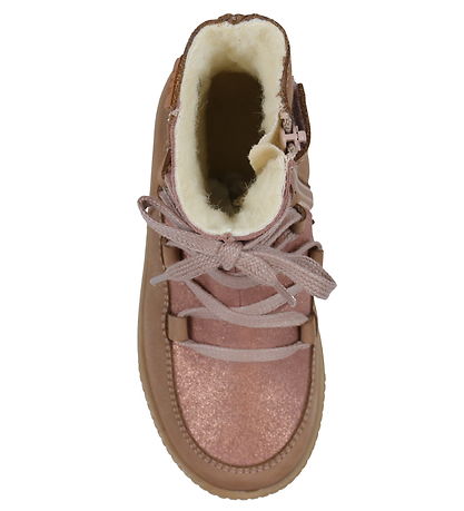 Wheat Vinterstøvler - Woolie - Tex - Rose Down m. Glimmer