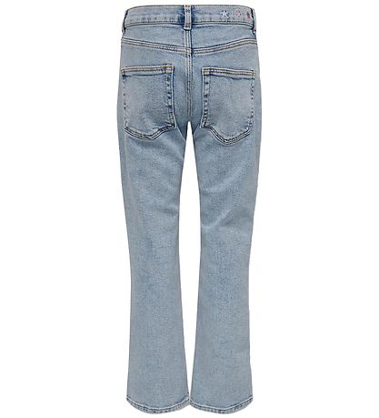 Kids Only Jeans - KogBillie - Light Blue Denim/Embroidery