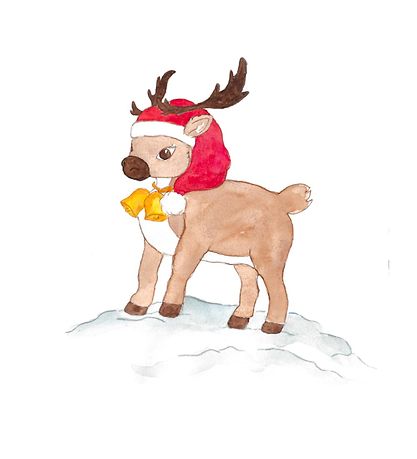 Thats Mine Wallstickers - 27 cm - Rudolph