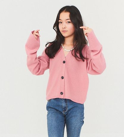 Designers Remix Cardigan - Uld - Cosmo - Pink