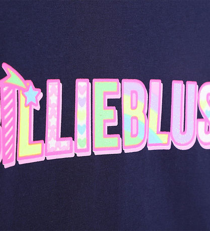 Billieblush Bluse - Navy m. Glimmer