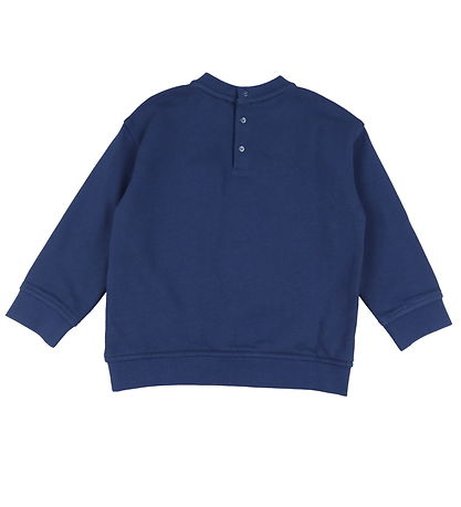 Emporio Armani Sweatshirt - Insegna Blue m. Logo