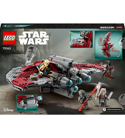 LEGO Star Wars - Ahsoka Tanos T-6 Jedifrge 75362 - 601 Dele