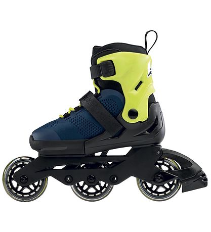 Rollerblade Rulleskjter - Microblade 3WD - Blue Royal/Lime